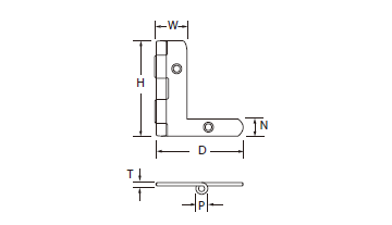 JEWELRY BOX HINGES